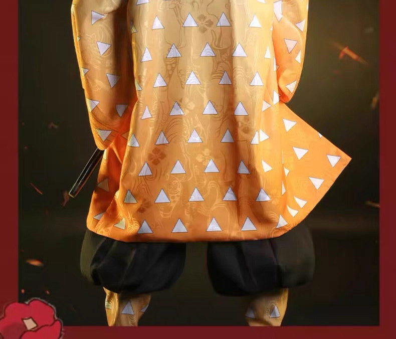 1/3 Delusion - Demon Slayer Cosplay - Tanjiro Kamado/Zenitsu Agatsuma/Demon Slayer Corps Uniform Cosplay Costume