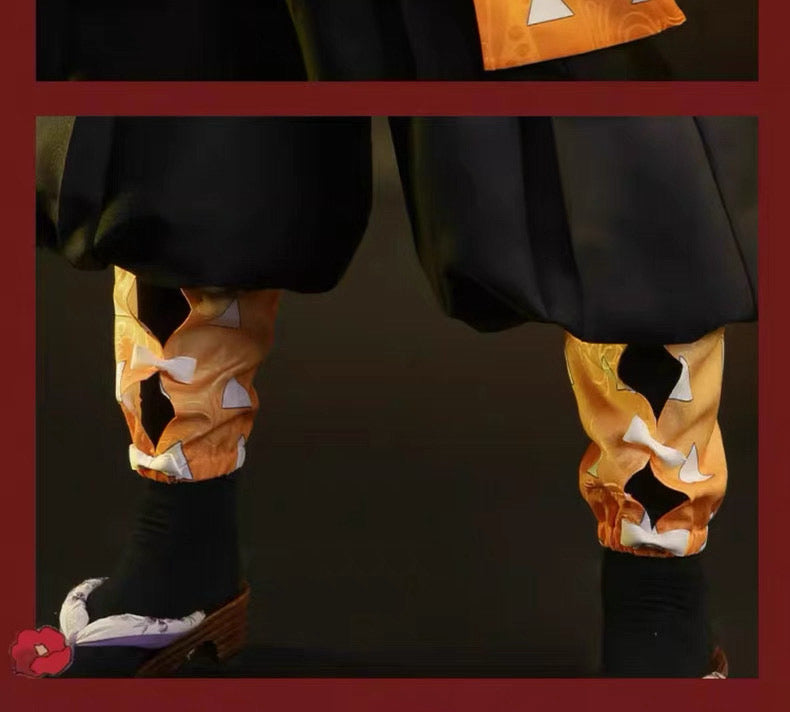 1/3 Delusion - Demon Slayer Cosplay - Tanjiro Kamado/Zenitsu Agatsuma/Demon Slayer Corps Uniform Cosplay Costume