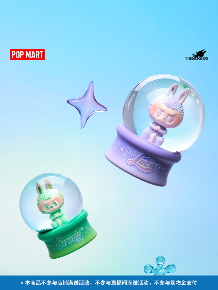 100% Authentic POP MART Labubu The Monsters Big Into Energy Series Crystal Ball Blind Box