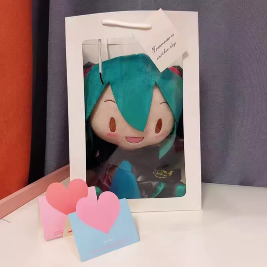 32CM Anime Hatsune Miku Plush Toy Kawaii Miku Stuffed Doll Toy Kid Birthday Gift