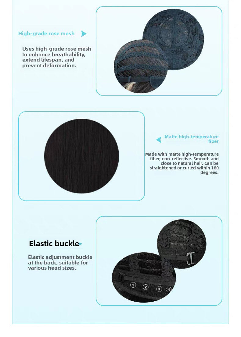 Hatsune Miku Cosplay Wig – 110cm Double Ponytail with Universal Tiger Clip (Normal Version)