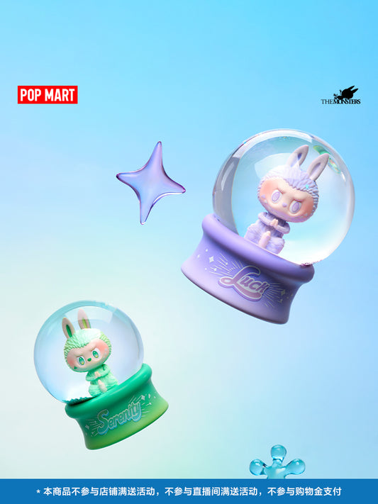100% Authentic POP MART Labubu The Monsters Big Into Energy Series Crystal Ball Blind Box