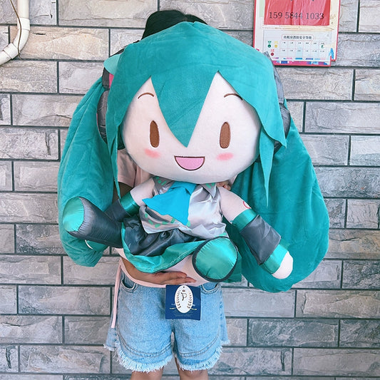 32CM Anime Hatsune Miku Plush Toy Kawaii Miku Stuffed Doll Toy Kid Birthday Gift