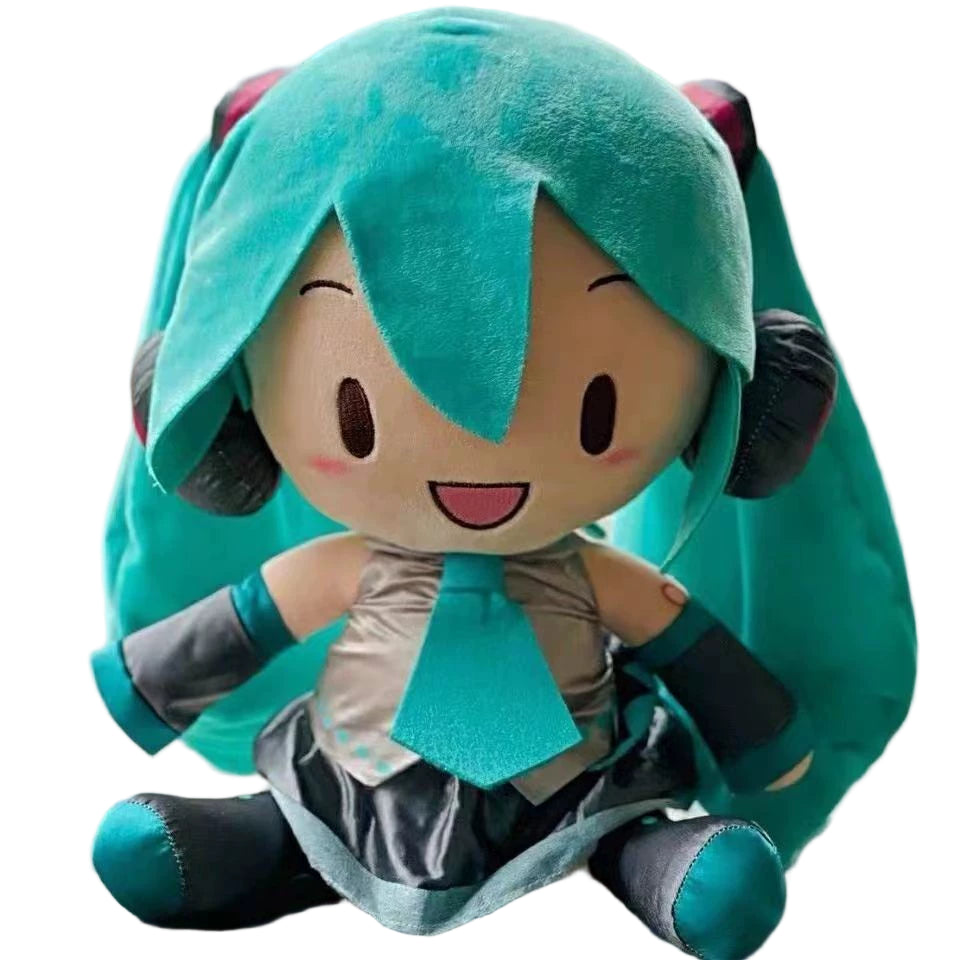 32CM Anime Hatsune Miku Plush Toy Kawaii Miku Stuffed Doll Toy Kid Birthday Gift